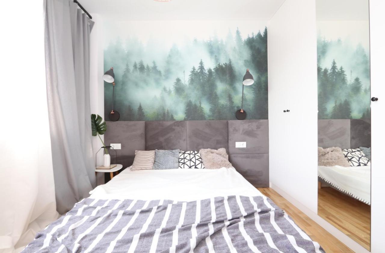 Romaszewskiego Żoliborz bedroom pokój Metro Varsóvia Exterior foto