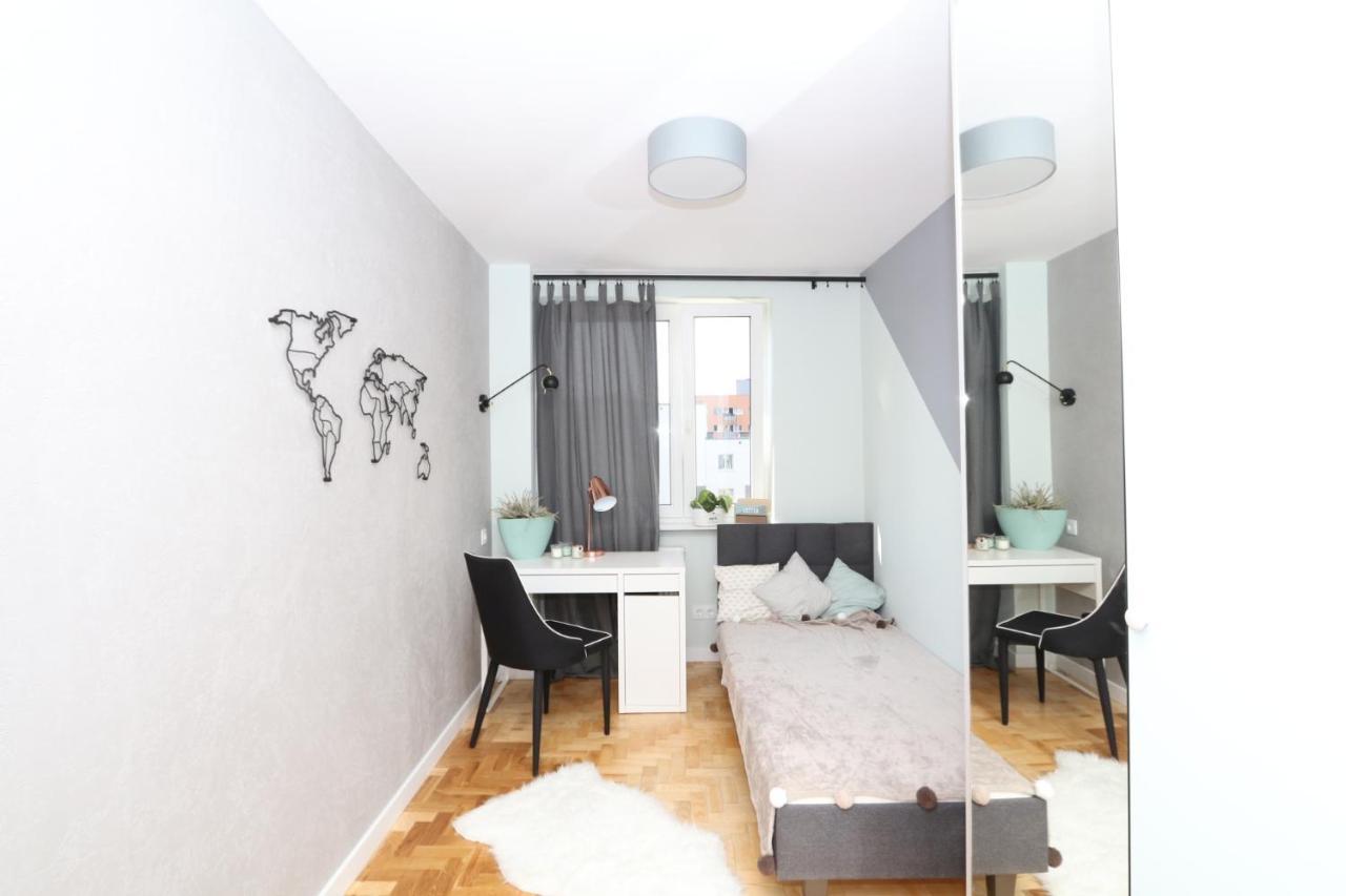 Romaszewskiego Żoliborz bedroom pokój Metro Varsóvia Exterior foto